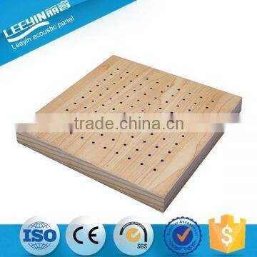 Enviromental Soundproofing Material Perforated Wood Acoustic Panel photo-2