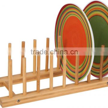 Home Basics Bamboo dish drainer Dish Rack