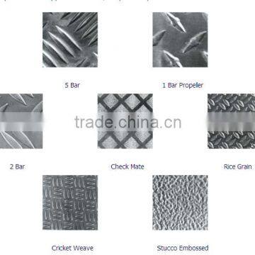 H24 H14 H32 5052 1200 3003 Anti-slip Plastic Tread Plate Sheets photo-2