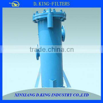 double strainer basket for fuel oil