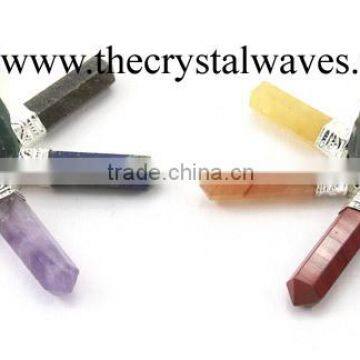 Blood Agate Rough Point Chakra Pencil Energy Generator