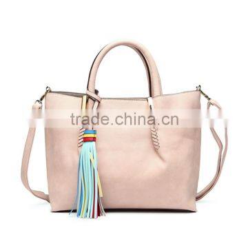 Dongguan Factory Fashion Ladies Handbag Wholesale Leather Set Handbag photo-3