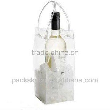 wholesale plastic wine bottle bag