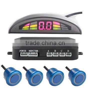 vehicle detection LED car parking sensor system with reverse backup radar