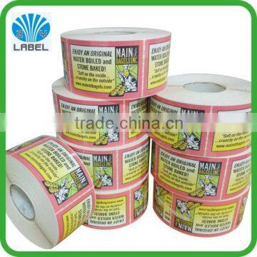 Full color prinitng synthetic paper sticker, waterproof stickers, excellent quality in printing color