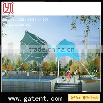 China factory PVDF Cover Q235 Steel wedding tents for sale Guarantee year 10years permanent structure