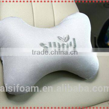 100% polyester bone pillow for embroidery dog bone shaped pillow LS-B-001-Bcar pillow bone shaped