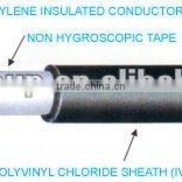 POLYETHYLENE INSULATED AND PVC SHEATHED TERMINATING CABLE