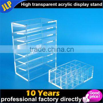 Hot selling acrylic display stand cosmetic makeup brush stand