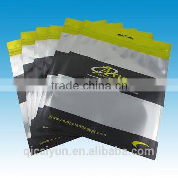 transparent aluminum foil packaging bag/aluminum foil thermal bags/aluminum foil bag with zipper