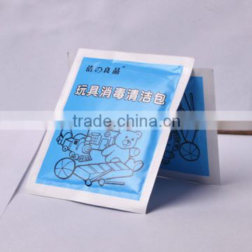 OEM welcome food grade toy cleaning wet wipes