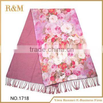 HOT SALE custom design silk women scarf in many style