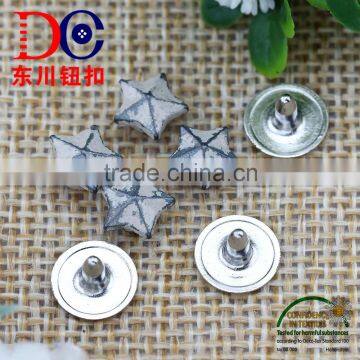 Manufacturer Supply Zinc Alloy Rivet for Leather Decorative Rivet for Jeans