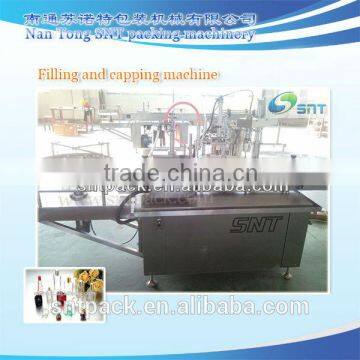 GZX Automatic perfume filling and capping machine for irregular bottle