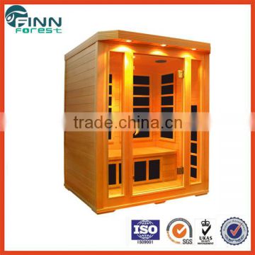 Easy install type sauna room 2 person use infrared dome sauna