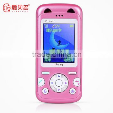 China manufacturer Q9G google map link handheld gps mobile for kids gsm