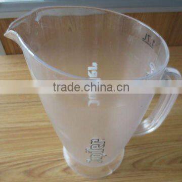 Plastic beer pitcher