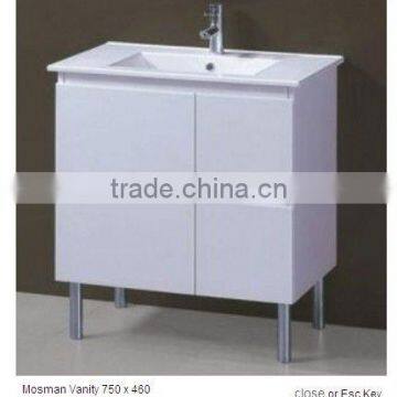 High Gloss White Modern MDF Bathroom Cabinet Furniture