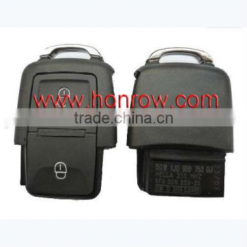 High Quality VW 2 button remote control, the remote control number is 1J0 959 753 N 433MHZ,VW keys