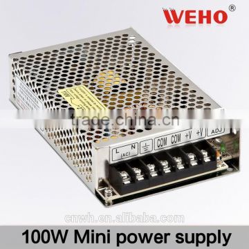 CE ROHS adaptor control MS-100-24 100w 24v regulated dc mini power supply