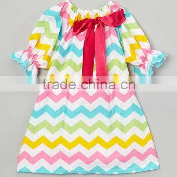 fashion summer kids wear chevron girl clothes latest kids casual summer wears bulk wholesale baby top