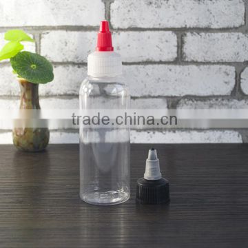 PET cylinder clear bottles 50ml with white flip top for shampoo                        
                                                                                Supplier's Choice