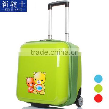 16 Inch Kid Cartoon Travel Suitcase Kids School Luggage Trolley Bag photo-2