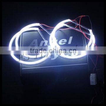 auto halo lighting e46 angel eyes cob white 12v cob led angel eyes ring for bmw e46