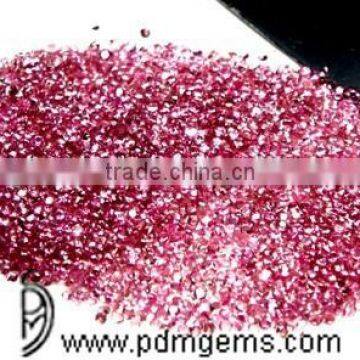 Pink Tourmaline Round Cut Lot For Necklace From Wholesaler