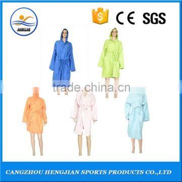 Factory direct custom lightweight microfiber mens bathrobe