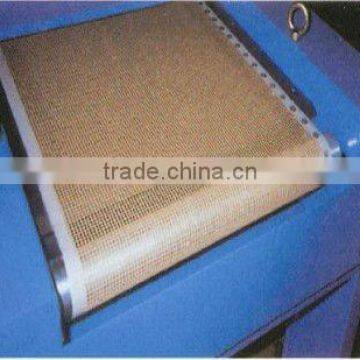 KXW004 PTFE coated fiberglass open mesh conveyor belt