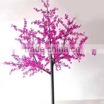 Outdoor Light up Flower Decoration Led Cherry Blossom Solar Tree Light photo-6