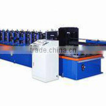 Flexible galvanized steel and wire mesh cable tray making machine with PLC control