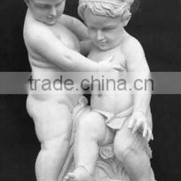 Garden boys stone statue DSF-EB043