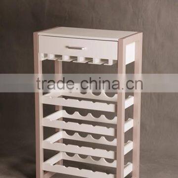 Home furniture wood display rack for wine bottle,wine cellar rack