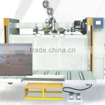 High speed semi-automatic corrugated carton stapler machine