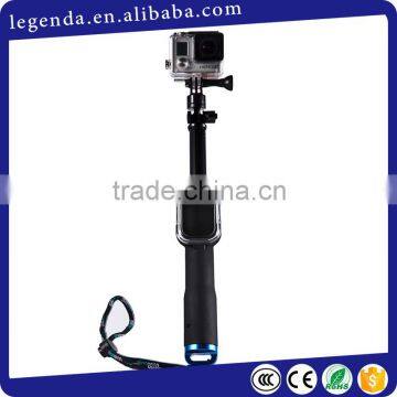 SHINEDA Aluminium Alloy Underwater Use gopro selfie stick with remote Case