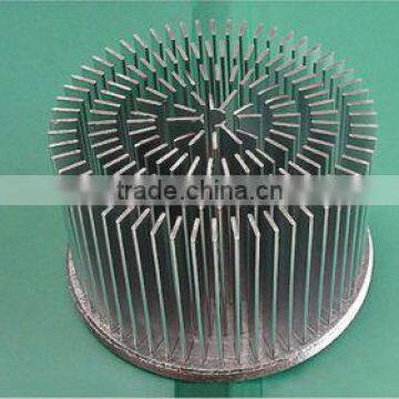 New design round cold forging aluminum heatsink LED Radiator