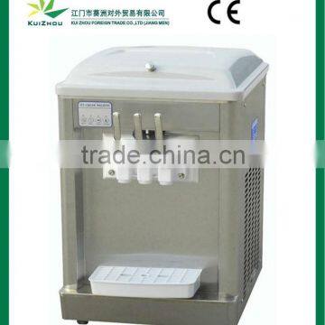 CE Approved Table Top Soft Serve Making Machine Ice Cream