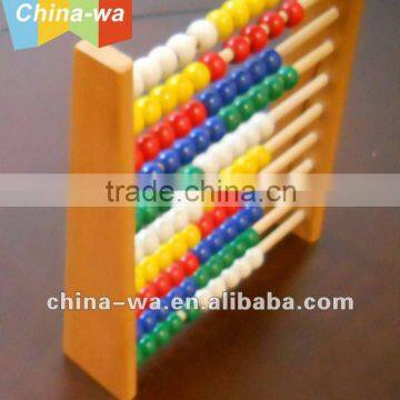 wood abacus math toy for children