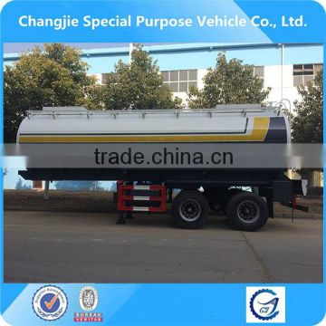 top quality 2 axle chemical liquid tanker semi trailer,chemical liquid transport semi trailer