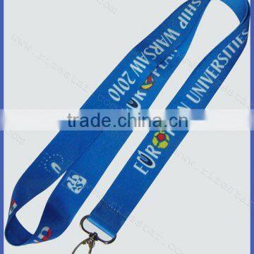 polyester sublimation printed lanyard