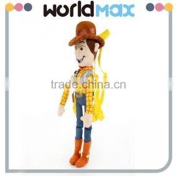 China Made Graceful Sherif Woody Bag Promotional Baby Plush Toy