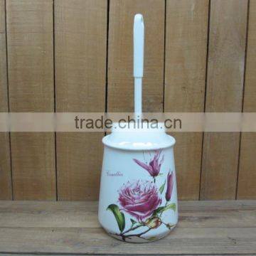 2016 newly designed Chinese ceramic toilet brush holder with brush                        
                                                                                Supplier's Choice