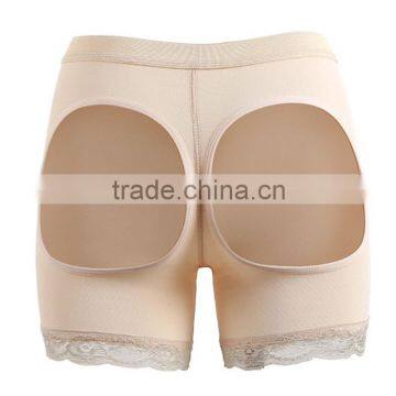 S-SHAPER Women Compression Shorts Thigh Shapers Butt Lifter Cotton Lining With Lace Enhance Buttocks Slimming Shorts Drop Inches photo-4