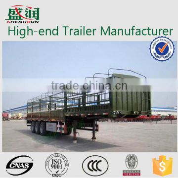 China Trailer Manufacture Shengrun Provide 40-60T Cargo Fence Semi Trailer