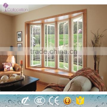 Aluminum tilt and turn windows with louver CE two way opening window aluminium swing