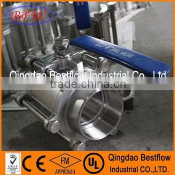 Ball Valve Stainless Steel CF8M 3pc Screwed NPT