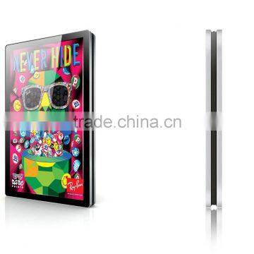 indoor used 46inch double sided lcd digital signage display