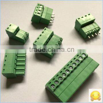Factory Cutsom 2 3 4 5 6 7 10 Pin Screwed Pluggable 3.50 3.81 5.08 7.50 7.62mm PCB Terminal Block photo-3